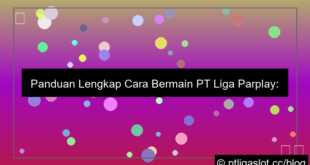 visual pt liga parplay cara bermain