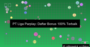 ilustrasi pt liga parplay daftar bonus 100 persen