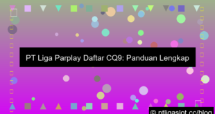 pt liga parplay daftar cq9