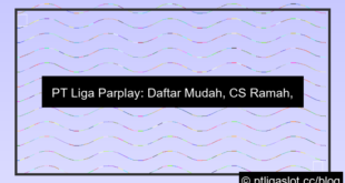 grafik pt liga parplay daftar cs ramah