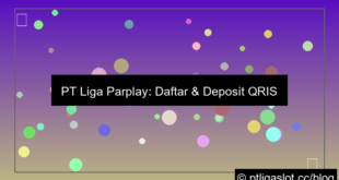 pt liga parplay daftar deposit qris