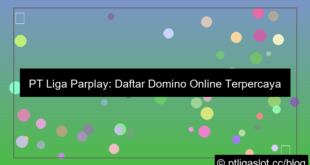 pt liga parplay daftar domino online