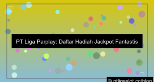 pt liga parplay daftar hadiah jackpot