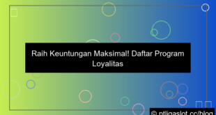 pt liga parplay daftar program loyalitas