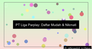 pt liga parplay daftar qris tanpa potongan