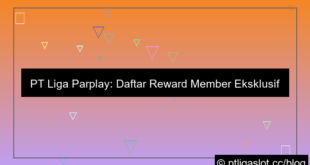 grafik pt liga parplay daftar reward member