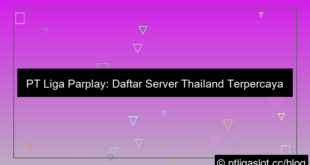 pt liga parplay daftar server thailand