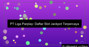 gambar pt liga parplay daftar slot jackpot