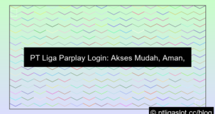 gambar pt liga parplay login