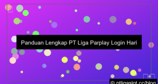 grafik pt liga parplay login hari ini