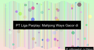 pt liga parplay mahjong ways jam hoki