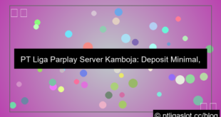 pt liga parplay server kamboja minimal deposit