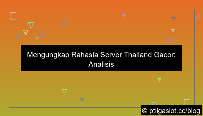 pt liga parplay server thailand gacor