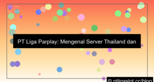 grafik pt liga parplay server thailand habanero