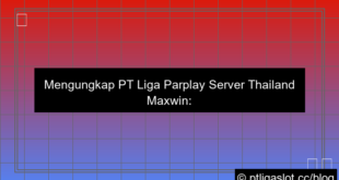 ilustrasi pt liga parplay server thailand maxwin