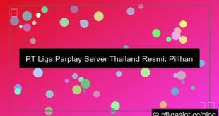 pt liga parplay server thailand resmi