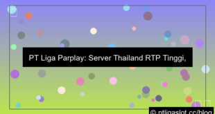 pt liga parplay server thailand rtp tinggi