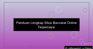 situs pt liga parplay baccarat online