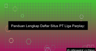situs pt liga parplay daftar