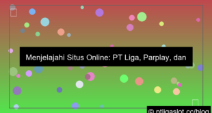 situs pt liga parplay pg soft