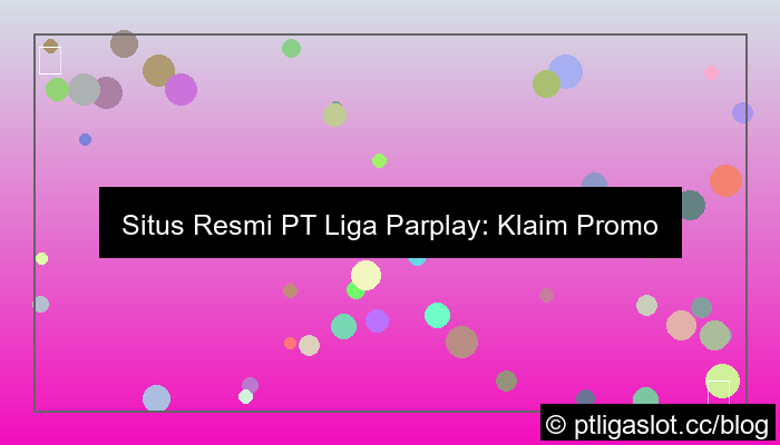 ilustrasi situs pt liga parplay promo cashback