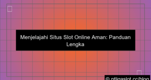 situs pt liga parplay slot online