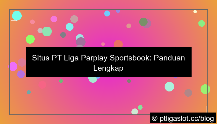 situs pt liga parplay sportsbook