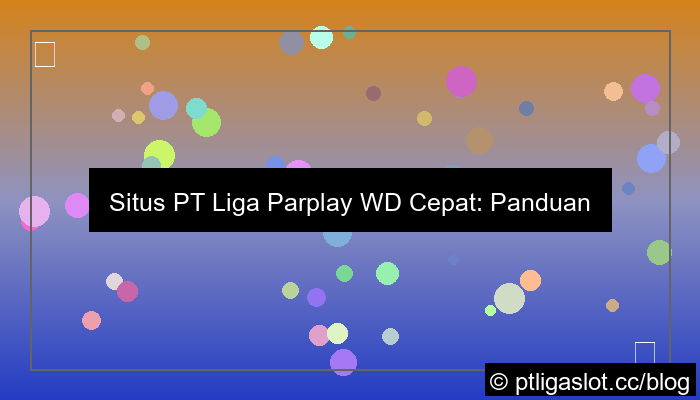 grafik situs pt liga parplay wd cepat