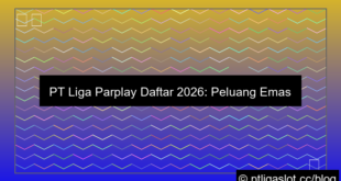 grafik pt liga parplay daftar 2026