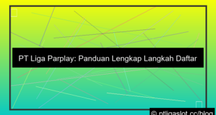 gambar pt liga parplay langkah daftar