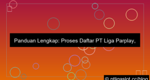 gambar pt liga parplay proses daftar