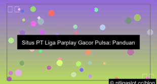 situs pt liga parplay gacor pulsa