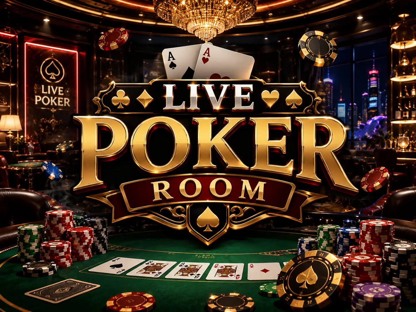 Live poker room